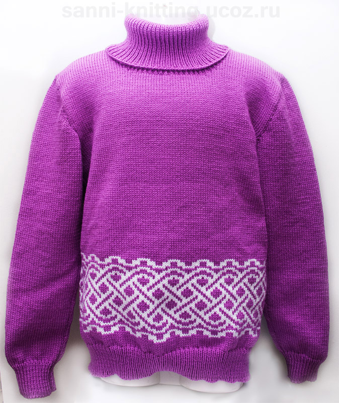 детский свитер спицами